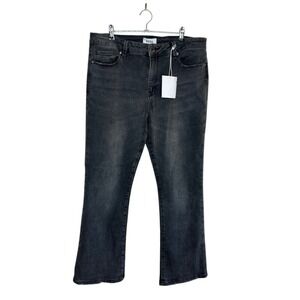 Pistola Kinsley Mid-Rise Ultra Flare Leg in Paint it Black Size 31 NWT